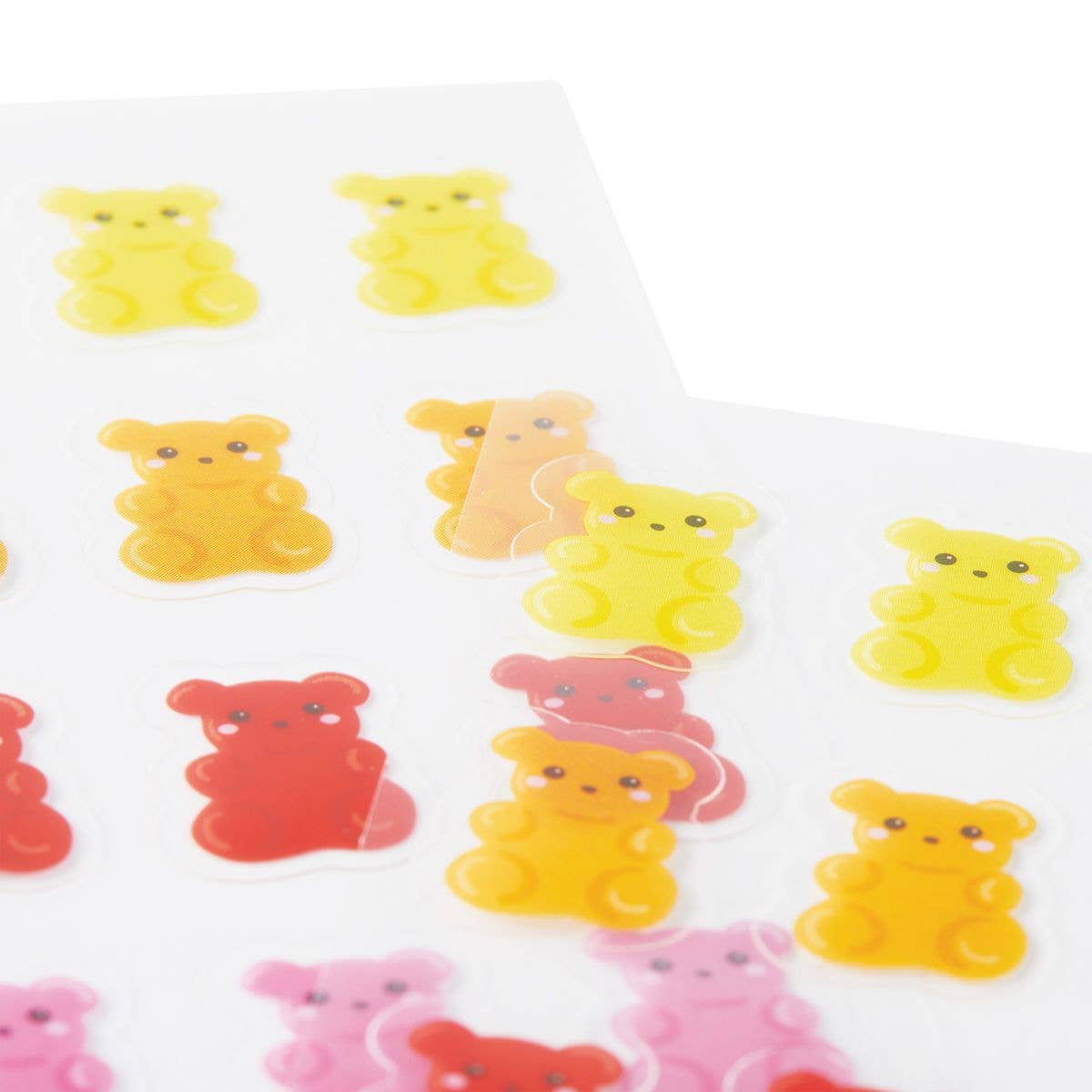 Stickiville: Skinny Stickers - Gummy Bears (2 Sheets)