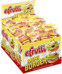 Efrutti Mini Burger Gummy Candy
