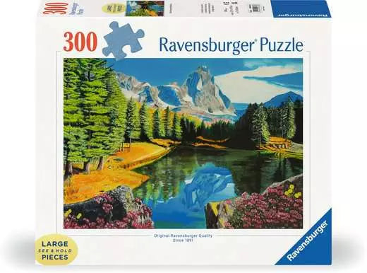Rocky Mountain Reflections 300 Piece Large Format Puzzle