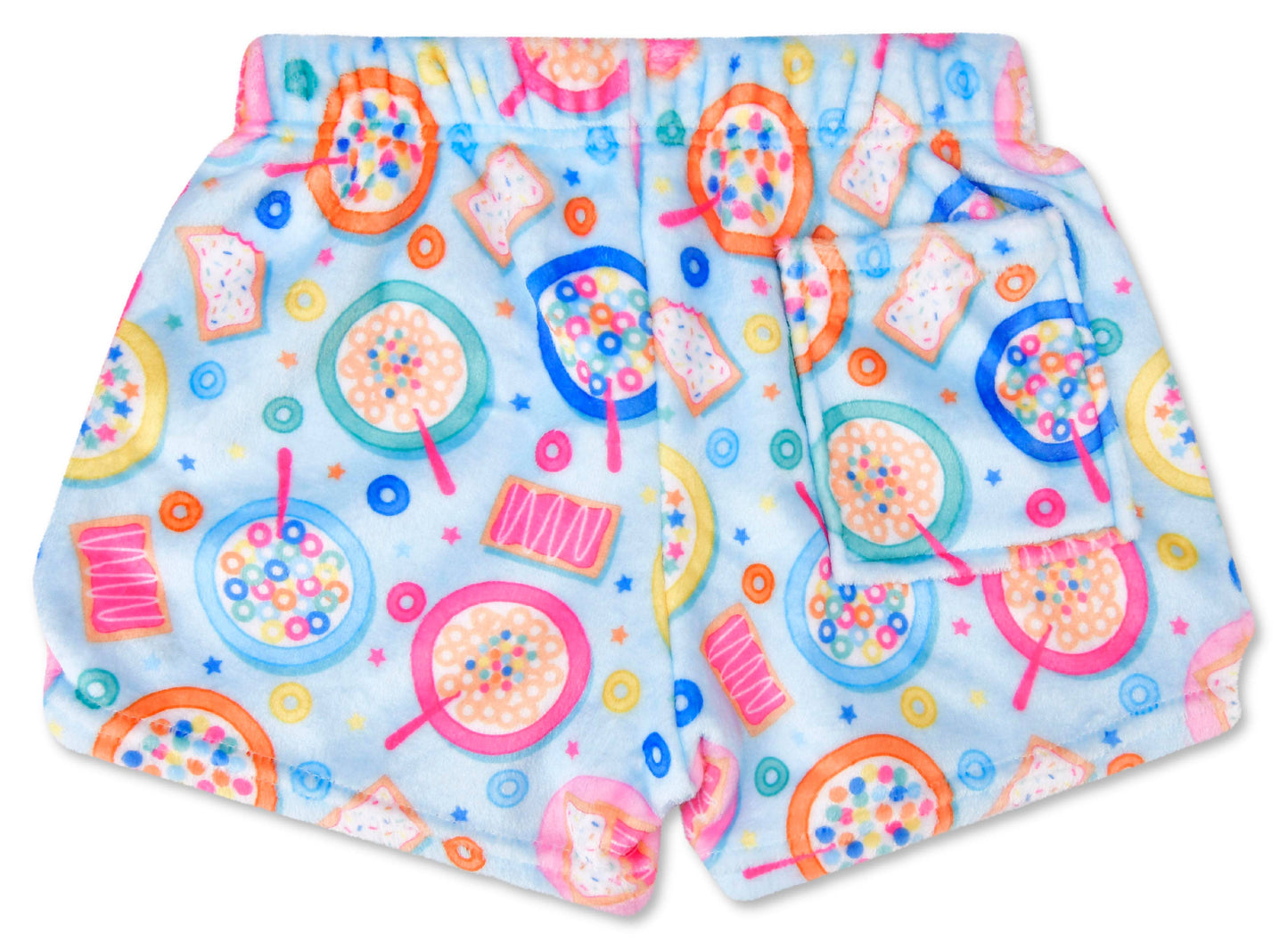Sweet Cereal Plush Shorts (Large (14))