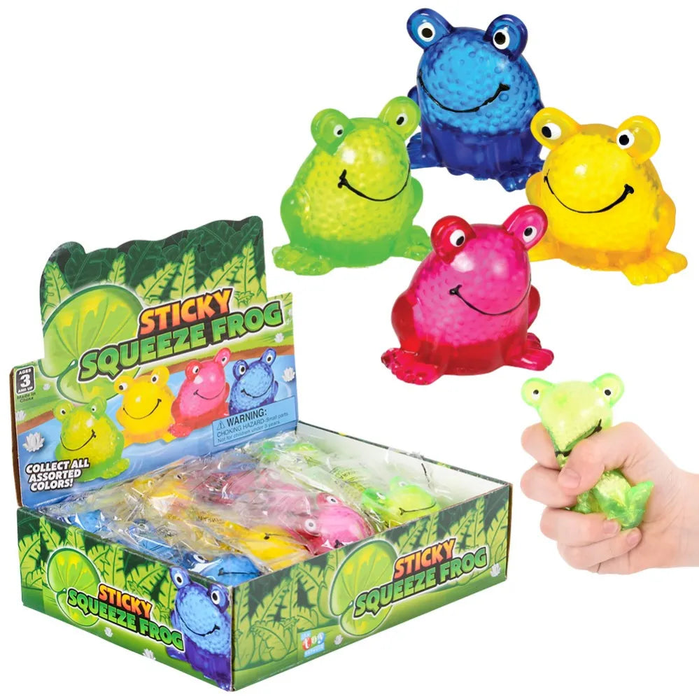 2.5" Squeeze Sticky Frog