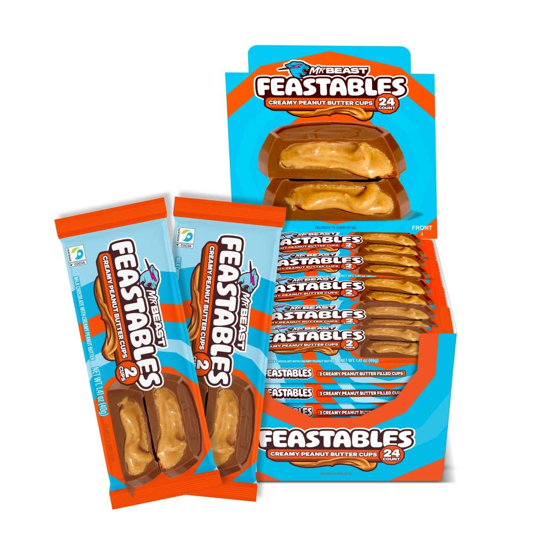 Feastables Mr Beast Chocolate Peanut Butter Cups
