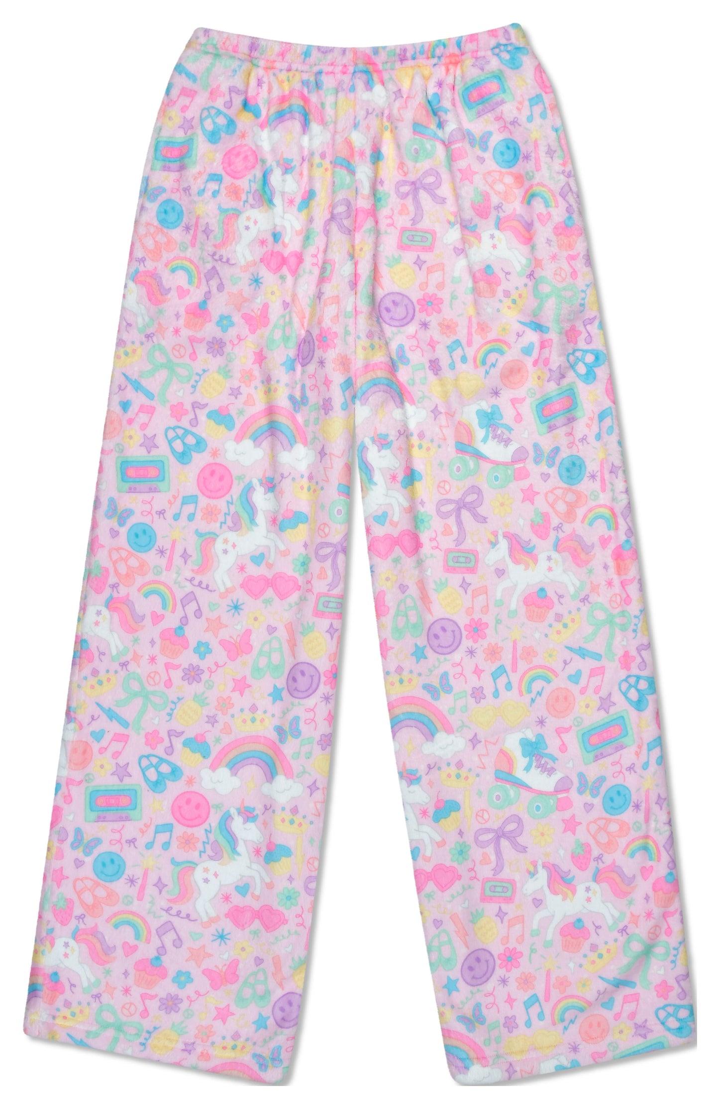 Unicorn Kisses Plush Pants (Youth Me