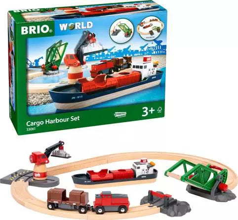BRIO World - Cargo Harbor Set