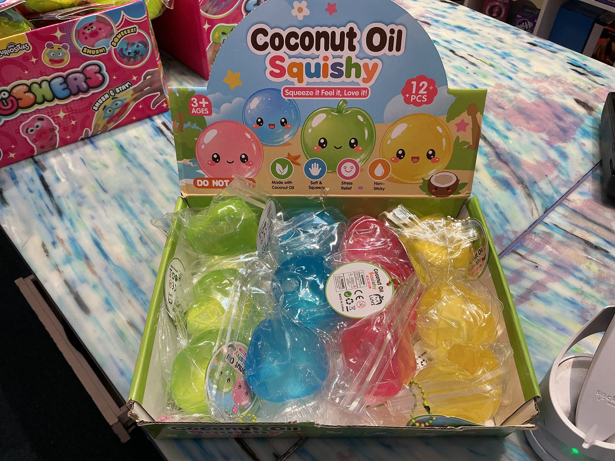Coconut Oil Ball Squishy