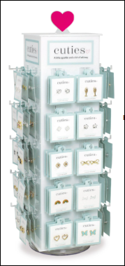 Cuties Periwinkle Earings Assortment