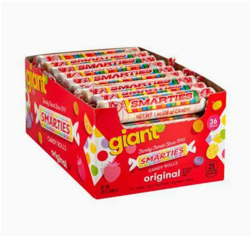 Smarties Giant Rolls