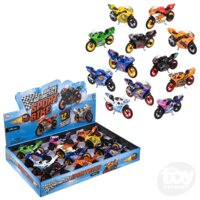 3.5" Die-Cast Sportsbike Motorcycle
