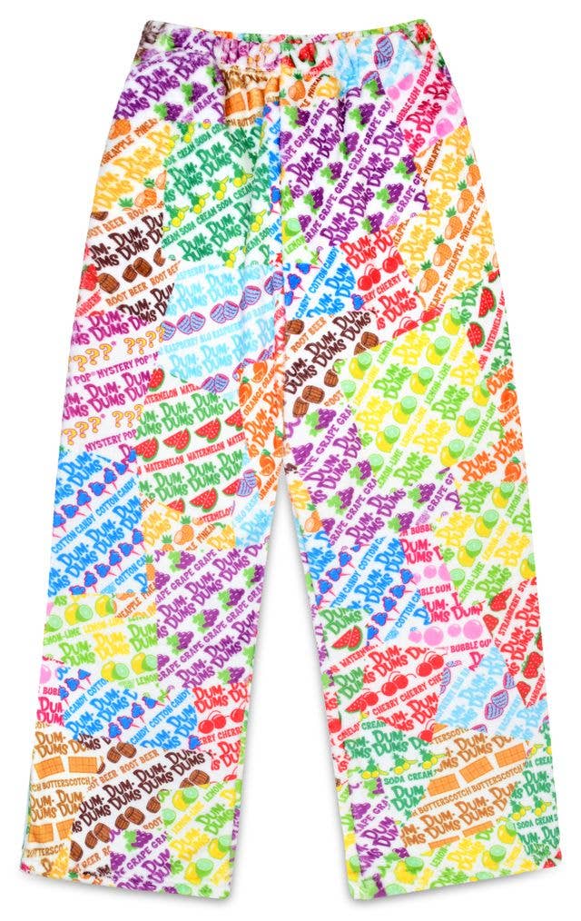 Dum-Dums Wrapper Plush Pants-M