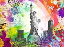 New York Postcard 500 pc Puzzle