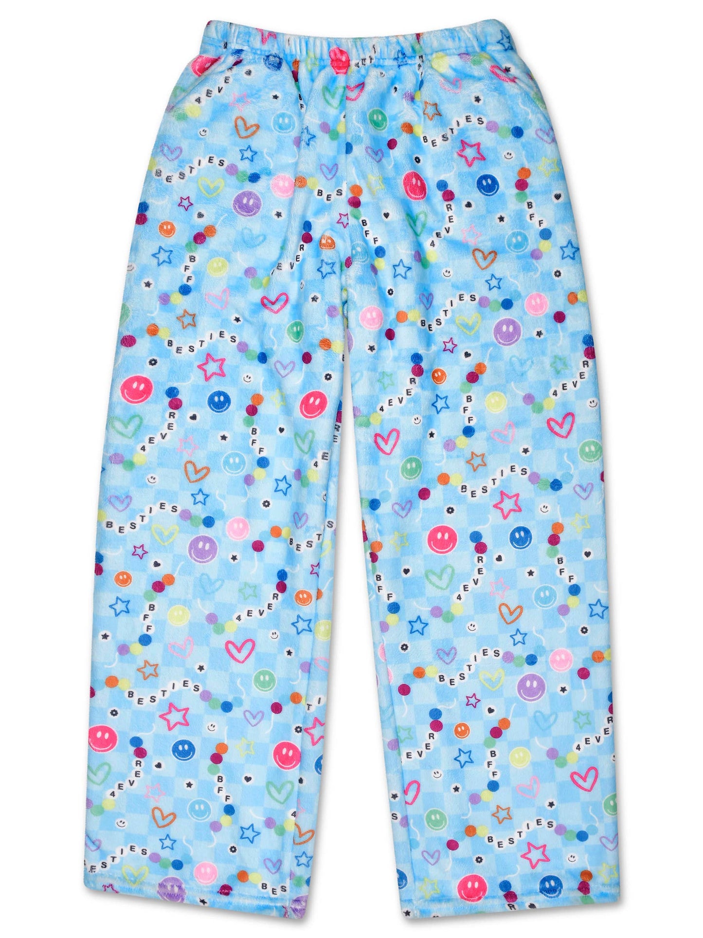 Besties Plush Pants (Youth Small (6-8))