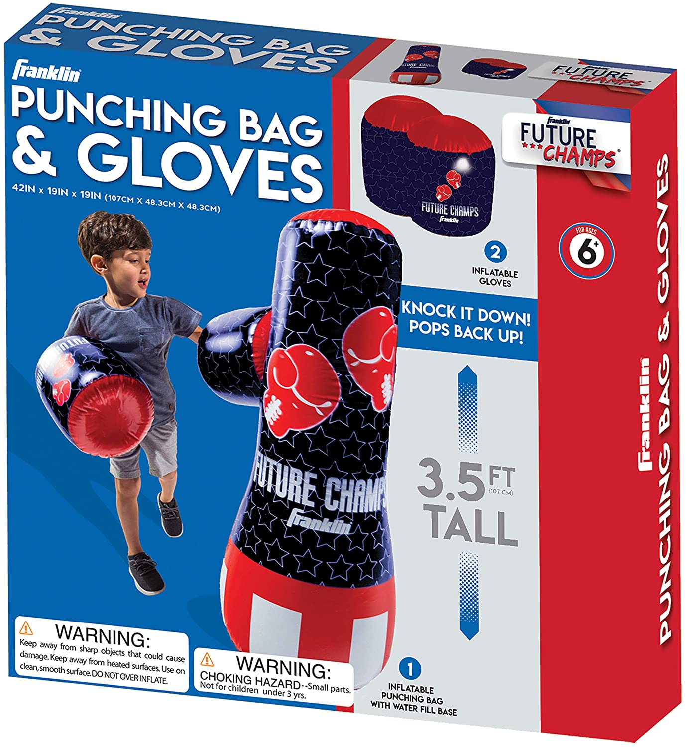 Punching Bag and Gloves