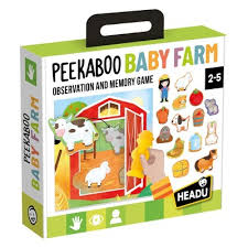 PeekaBoo Baby Farm Memory Game