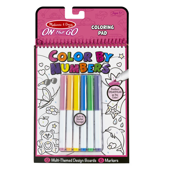 Color by Numbers Pink
