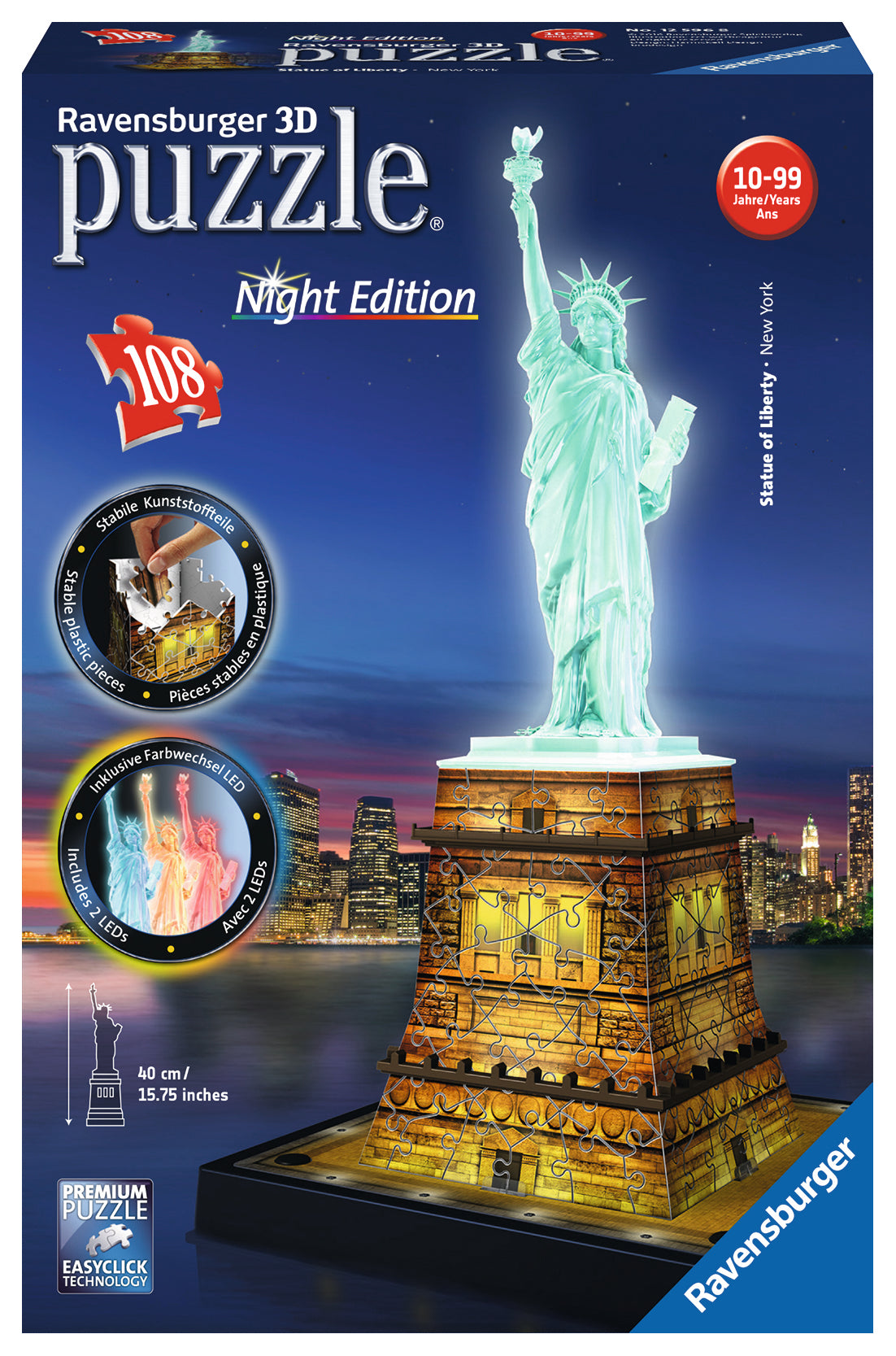 Statue of Liberty 108 Pc