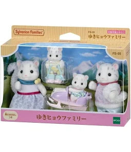 Calico Critters Snow Leopard Family