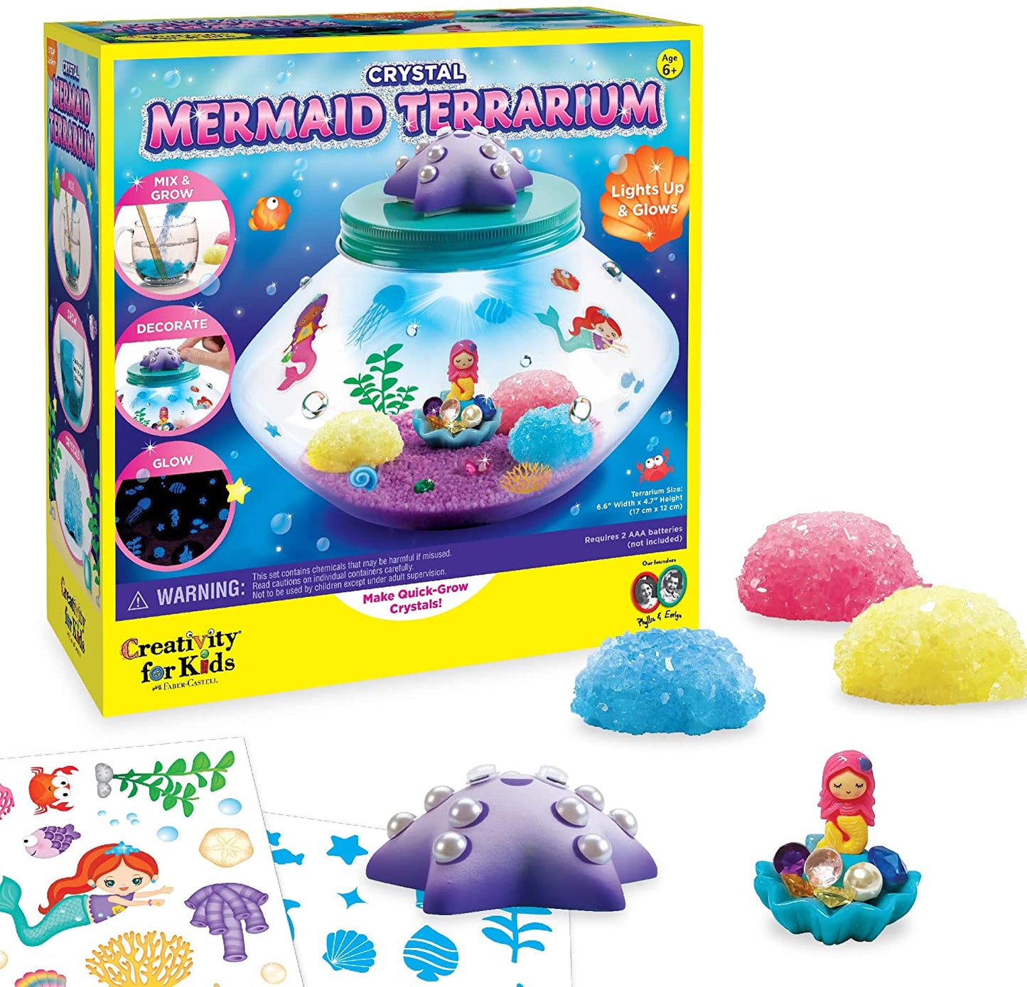 Crystal Mermaid Terrarium