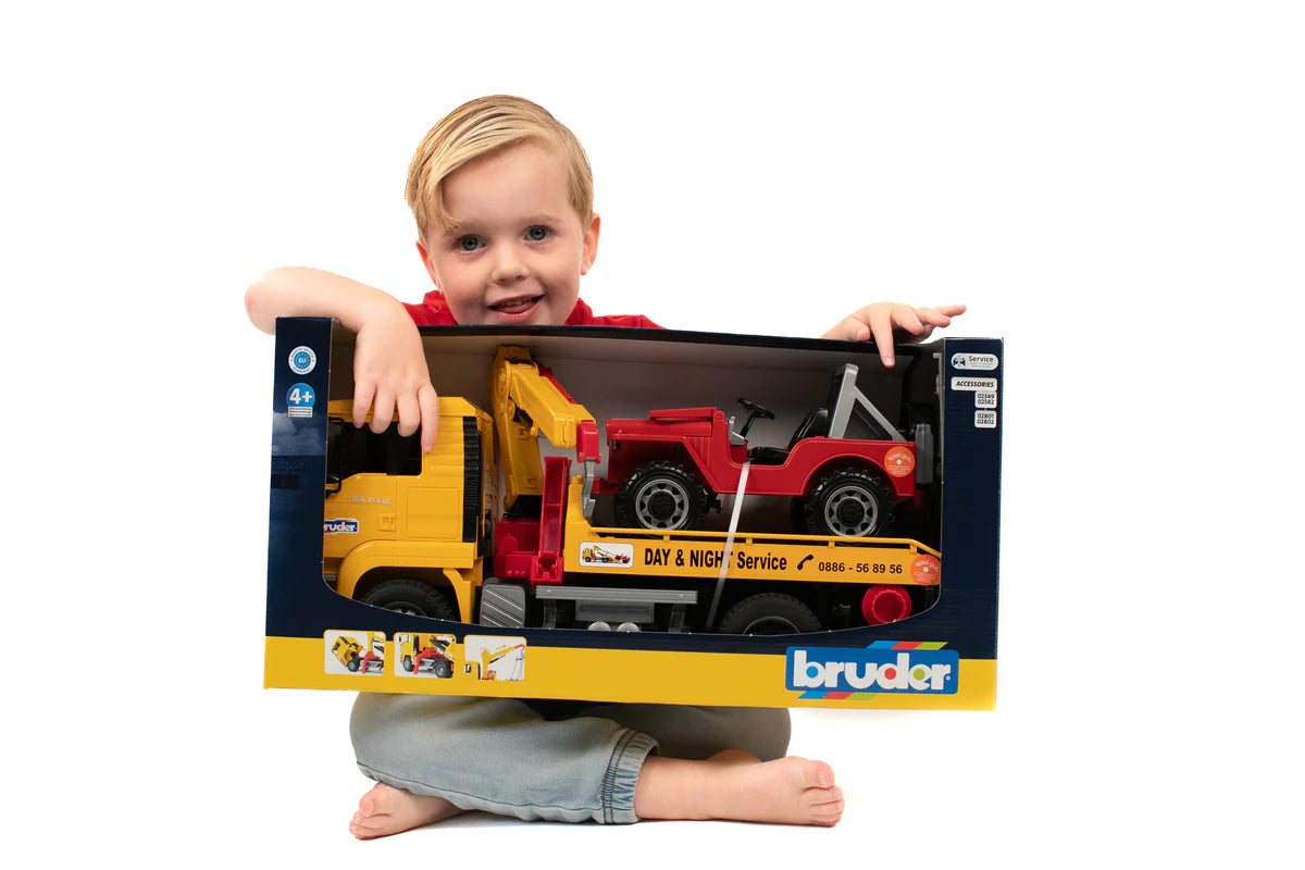 MAN TGA Tow Truck with Cross Country Vehicle