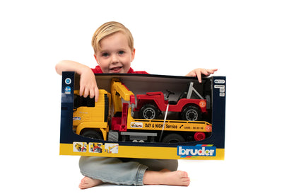 MAN TGA Tow Truck with Cross Country Vehicle