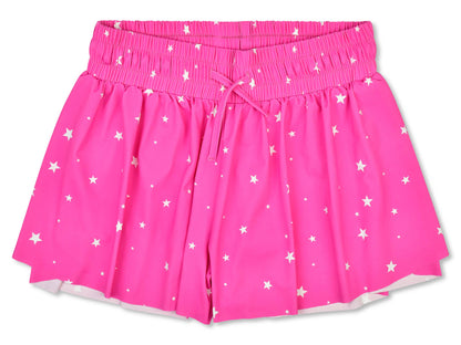 Berry Star Butterfly Shorts (Youth Small (6-8))