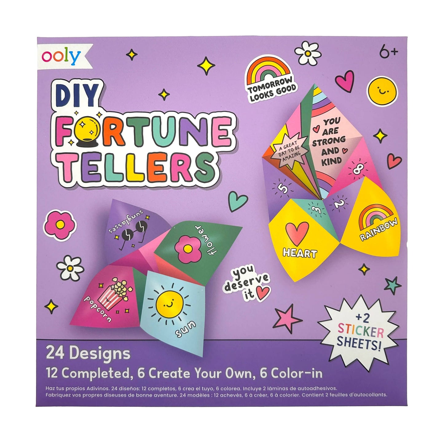 D.I.Y. Fortune Tellers (Set of 24 Designs)