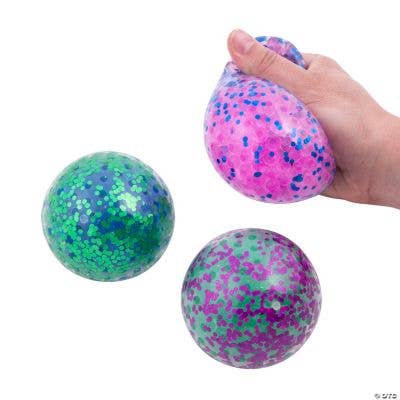 Light Up CONFETTI  BEAD BALL