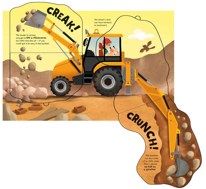Great Big Diggers board book w/big flaps: Usborne