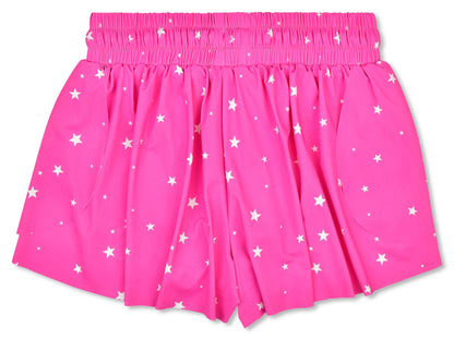 Berry Star Butterfly Shorts (Youth Small (6-8))