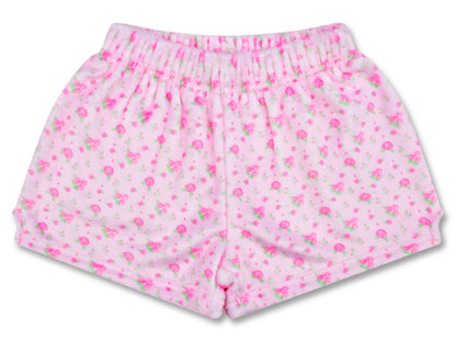 Pretty in Pink Plush Shorts (Medium (10-12))