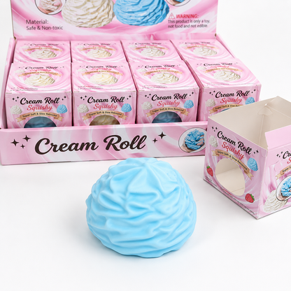 Cream Roll Vaseline Squishy – Assorted Colors MSS13