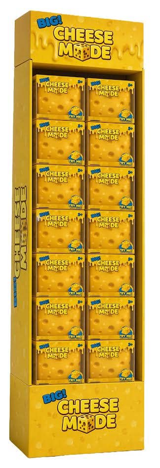 Big Cheese Mode 40ct Floor Display