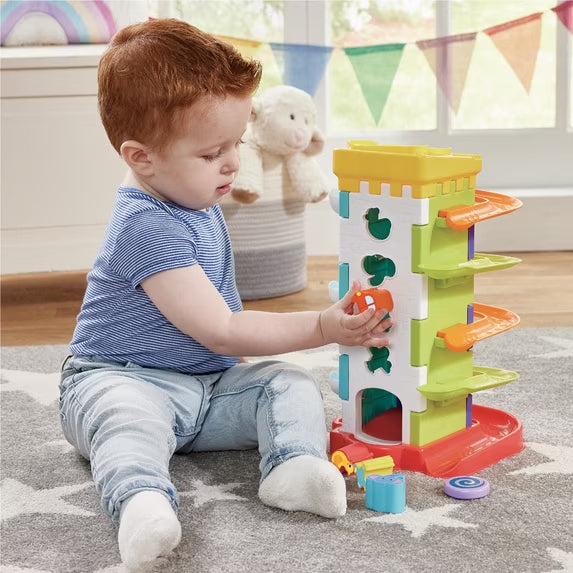 Drop N Roll Activity Tower