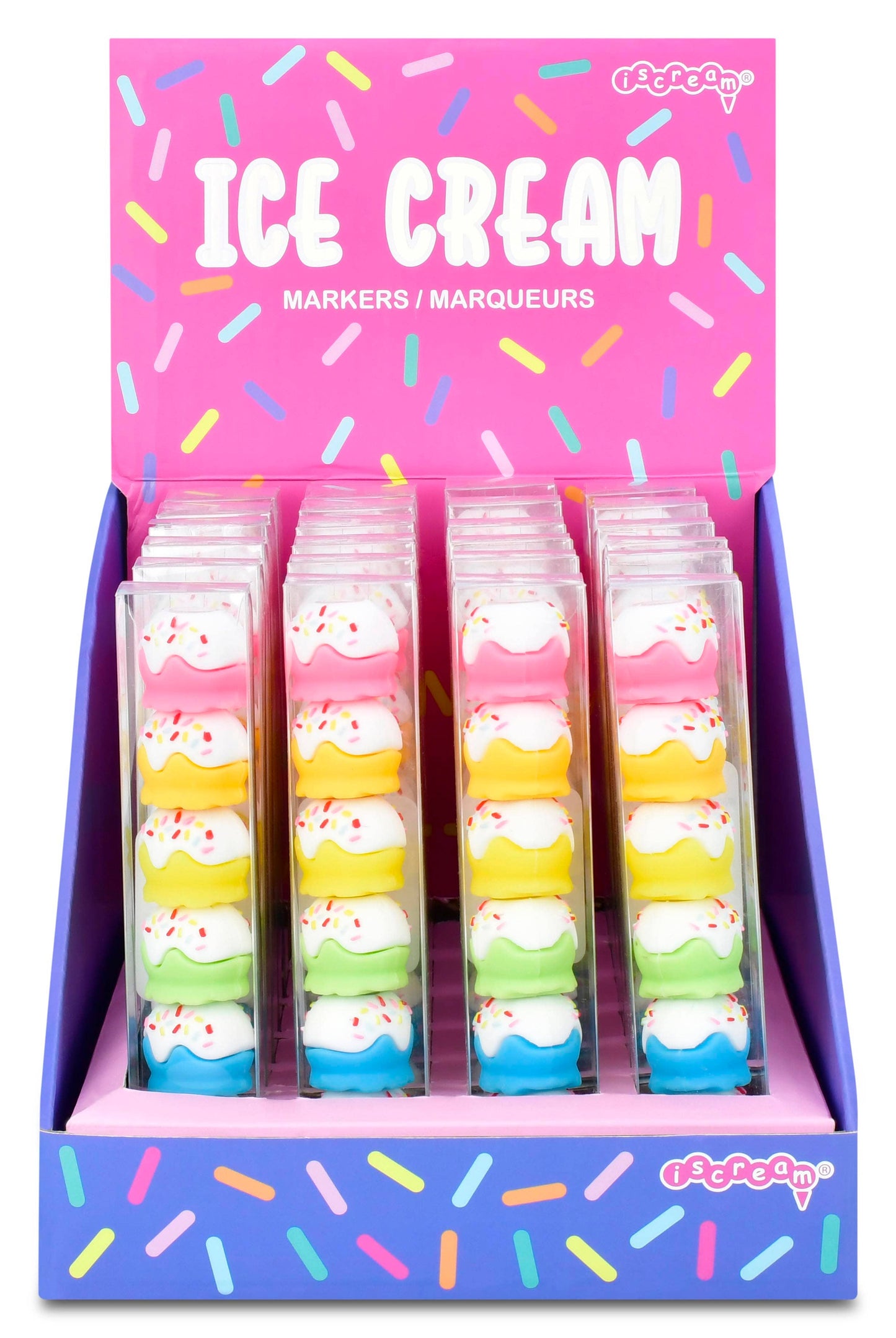 Ice Cream Stackable Markers PDQ - 24 markers