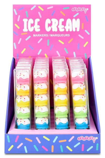 Ice Cream Stackable Markers PDQ - 24 markers