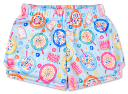 Sweet Cereal Plush Shorts (Large (14))