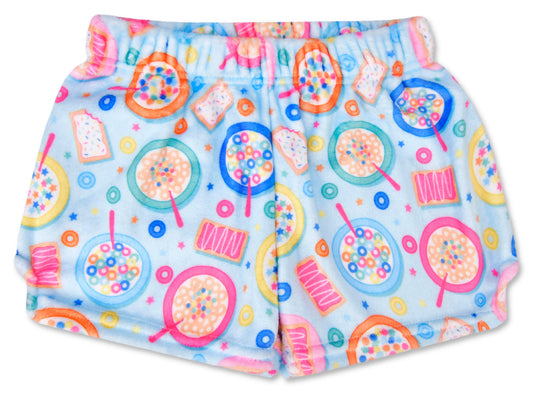 Sweet Cereal Plush Shorts (Large (14))
