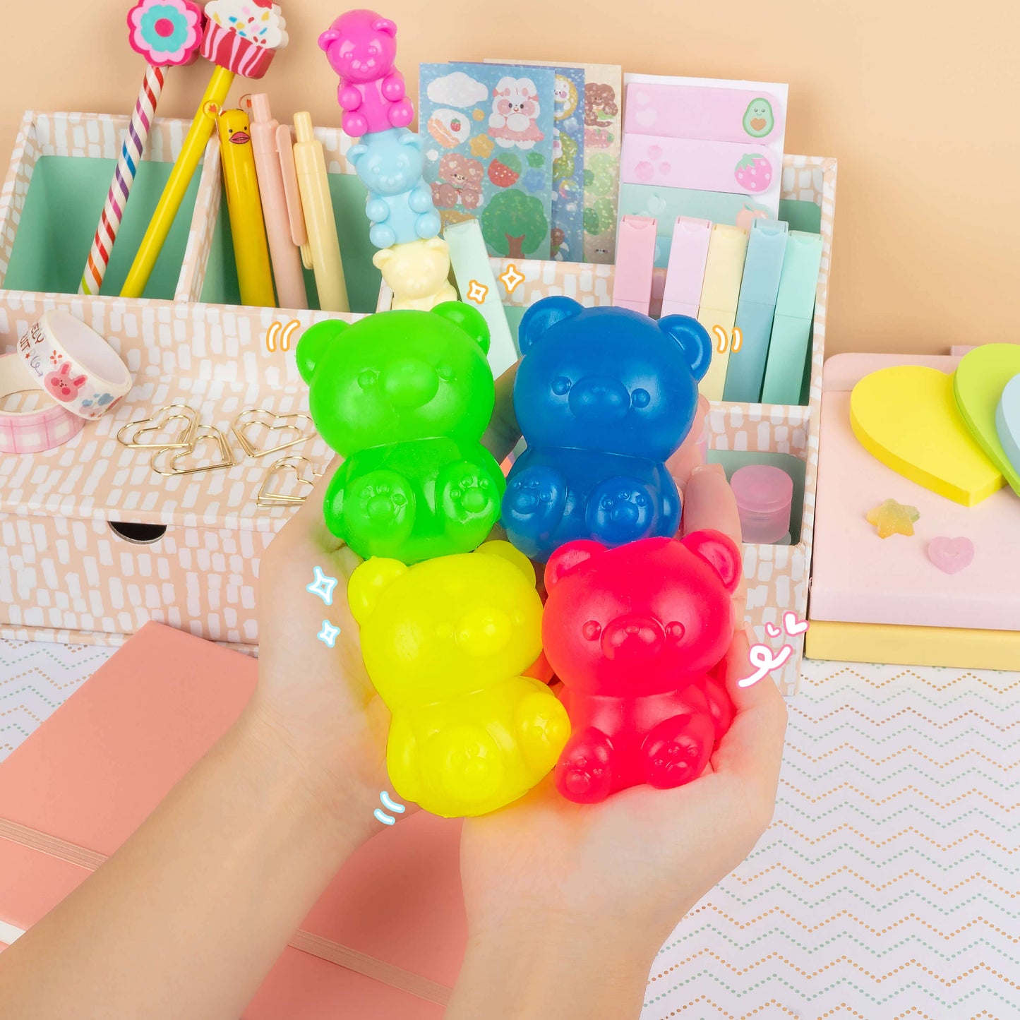 Gooshy Mooshy Bear Sensory Toy (12pcs/case)