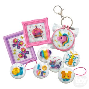 KidzLabs Mini Cross-Stitch Buttons