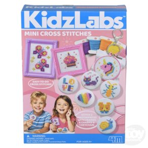 KidzLabs Mini Cross-Stitch Buttons