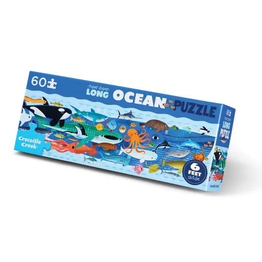 60-Piece Super Duper Long Puzzle - Oceans
