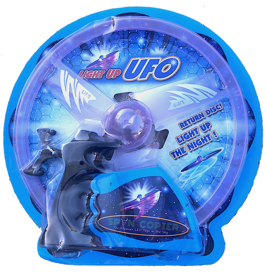 UFO Pull String w/LED Lights