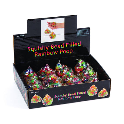 WATER BEADS SQUEEZE RAINBOW POOP