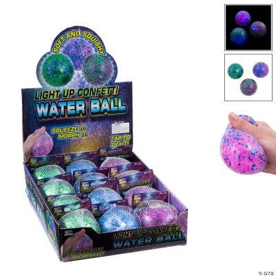 Light Up CONFETTI  BEAD BALL