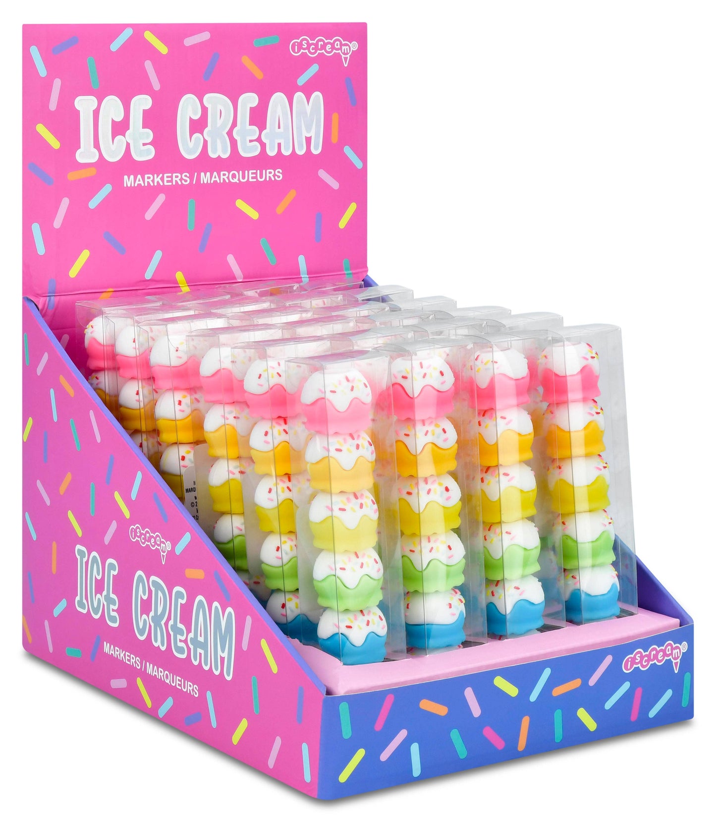 Ice Cream Stackable Markers PDQ - 24 markers
