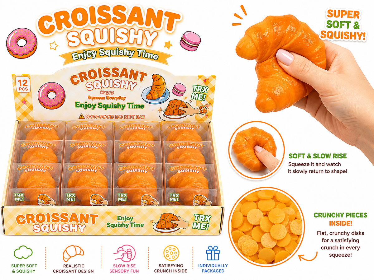 Croissant Crunchy Squishy MSS29
