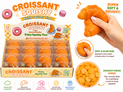 Croissant Crunchy Squishy MSS29