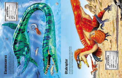 Build Your Own Dinosaurs Sticker Book : Usborne