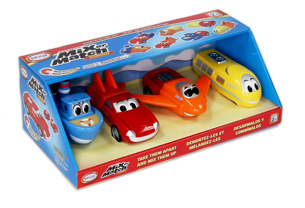 Magnetic Mix Or Match Vehicles Junior