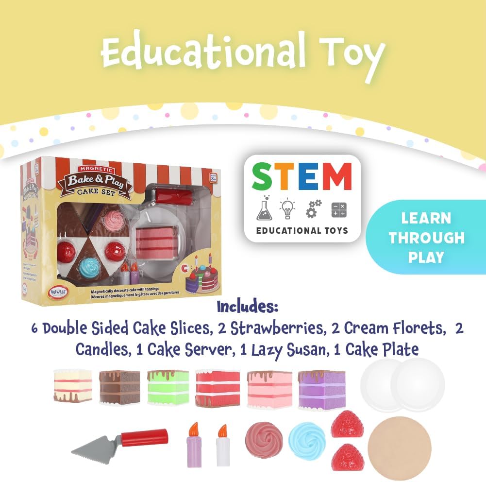 Magnetic Bake & Play Cake