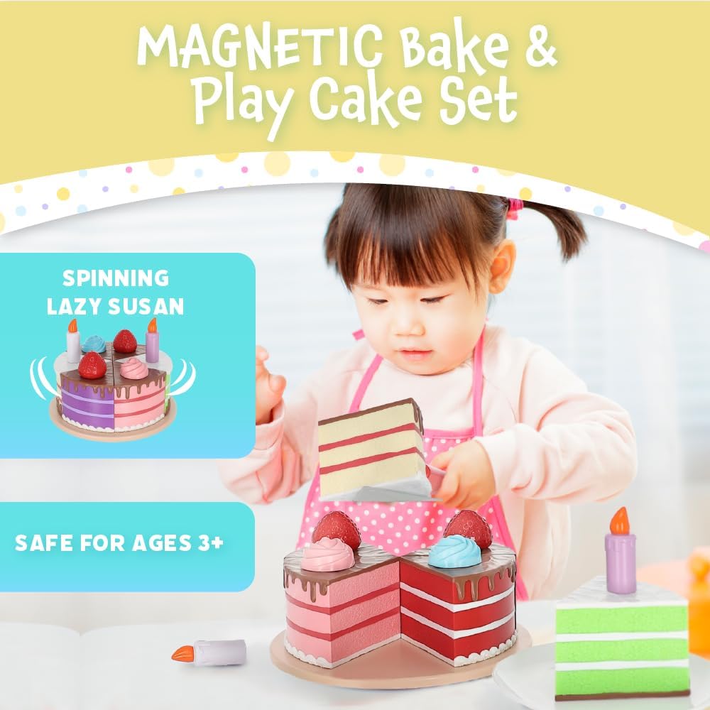 Magnetic Bake & Play Cake